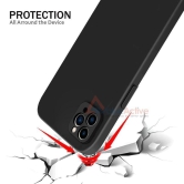 iPhone 13 Pro Back Cover Case Liquid Silicone