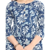 MANMAYEE  Women's Cotton Floral Print Top | Latest Trendy Short Tunic Tops