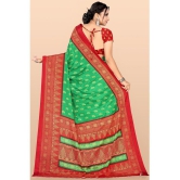 LEELAVATI - Multicolor Crepe Saree With Blouse Piece ( Pack of 1 ) - Multicolor