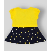 NammaBaby - Yellow Cotton Blend Baby Girls Dress ( Pack of 1 ) - None