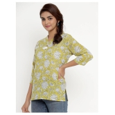 miravan Cotton Regular Tops - Yellow - XL