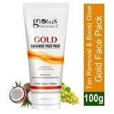 Globus Naturals Gold Radiance Face Pack, 100gm