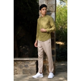 Musafir Olive Full Sleeve Shirt