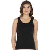 Amante Cotton Tanks - Black Single - XL