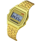 acnos Gold Stainless Steel Analog Mens Watch