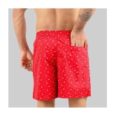 Supersquad Cotton Mens Boxer- ( Red ) - None