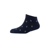 Men Pack Of 2 Patterned Cotton Ankle Length Socks