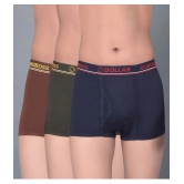 Pack of 3 Dollar Bigboss Cotton Blend Boys Trunks ( Multi Color ) MBKTR-01-MINI-PO3-CO3 - None