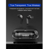 VEhop Transparent PRO Bluetooth True Wireless (TWS) In Ear 30 Hours Playback Fast charging,Powerfull bass IPX4(Splash & Sweat Proof) Black