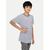 Radprix White Cotton Blend Boys T-Shirt ( Pack of 1 ) - None