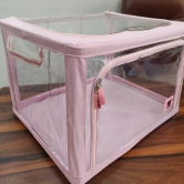 Transparent Storage Organizer/ Living box-Pink