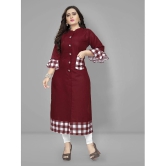 Lerkiza - Multicolor Cotton Womens Straight Kurti ( Pack of 2 ) - None