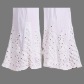 Georgette Palazzo Lucknow Chikankari Hand Embroidery