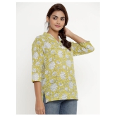 miravan Cotton Regular Tops - Yellow - XL