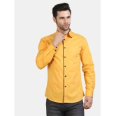 Life Roads - Gold Cotton Slim Fit Men's Casual Shirt ( Pack of 1 ) - None