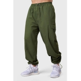 Fuaark Olive Polyester Mens Sports Trackpants ( Pack of 1 ) - None