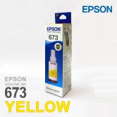 Epson T6734 / 673 Yellow Genuine Ink Bottle 70 ml-Black