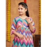 Aarika Pink Silk Girls Kurta and Sharara Set ( Pack of 1 ) - None