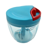 Humaira Easy Chopper Handy Vegetable Chopper with 3 Blade, 750 ml Container