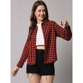 FUNDAY FASHION Women Regular Fit Checkered Spread Collar Casual Shirt (Pack of 2)