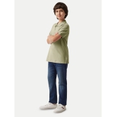 Radprix Green Cotton Blend Boys Polo T-Shirt ( Pack of 1 ) - None