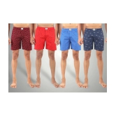 Men Boxer-(Pack of 4) Assorted - None