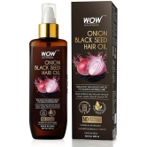 WOW Skin Science Onion Oil - Black Seed Onion Hair Oil + Shampoo Hair Care Kit - Net Vol 500mL