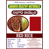 The product title is Abhaya Healthy Naturals Red Rice - 1 Kg. Amt 140