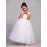 Toy Balloon Kids White Net Girls Gown ( Pack of 1 ) - None