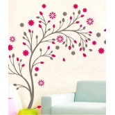 Asmi Collection nature Floral Sticker ( 140 x 140 cms )