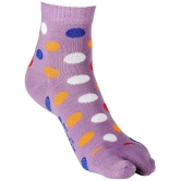 Texlon Multicolour Cotton Thumb Socks for Women - 4 Pair Pack