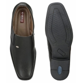 Sir Corbett Slip On Non-Leather Black Formal Shoes - None