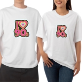 I Love 90s-3XL (46 in) / White