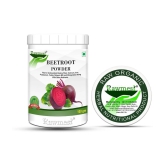 rawmest Pure Ayurvedic Beetroot Powder| High Source Of Dietary Fiber| High In Calcium 300 gm Fruit Punch Multivitamins Powder Pack of 3