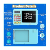 Genric - Writing Pad, Early Education 2 in-1 Math Game Calculator with LCD Screen for Kids Age- 3+