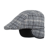 Zacharias - Gray Woollen Mens Cap ( Pack of 1 ) - Gray