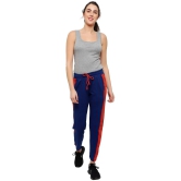 Diaz Blue,Orange Cotton Trackpants - Single - 30