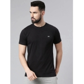 Force NXT - Black 100% Cotton Regular Fit Mens T-Shirt ( Pack of 1 ) - None