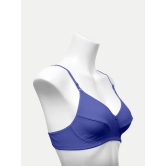 Women Daisy Bra Royal blue Color