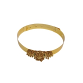 Traditional Indian Gold Plated Temple Belt Vaddanam Kamarband for Women