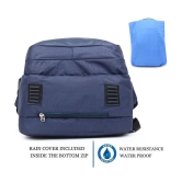 Da Tasche 35 Ltrs Blue Polyester College Bag - Blue