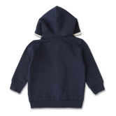 JusCubs Boys Jersey Toddlers Embroidered Hoody - Navy Blue (Pack of 1) - None