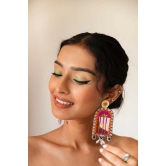 Sheesh Mahal Handmade Beaded Earrings