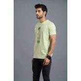 Sea Devil Printed Mint Green T-Shirt for Men L