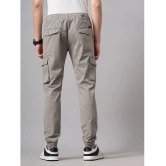 Paul Street Slim Flat Mens Cargos - Grey ( Pack of 1 ) - None