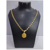 Jewar Mandi - Gold Pendant ( Pack of 1 ) - Gold