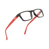 Creature Red Rectangle Spectacle Frame SPEX-102 RED