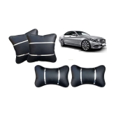 PENYAN Seat Pillows Set of 4 Black