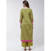 Pannkh - Multicolor Viscose Womens Straight Kurti ( Pack of 1 ) - None