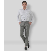 Inspire Clothing Inspiration - Grey Polycotton Slim - Fit Men's Chinos ( Pack of 1 ) - None